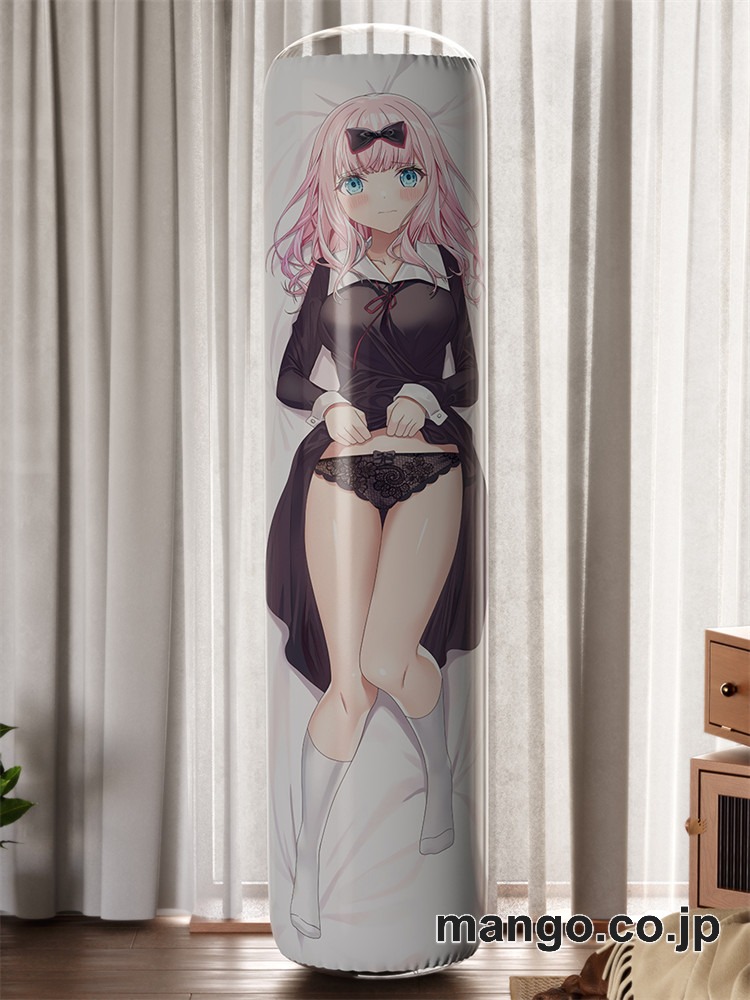 【おきあがりこぼし】アニメ キャラクター 等身大 PVC バランスクッション【かぐや様は告らせたい】藤原書記 PVC製 キャラクターグッズ コレクション用
