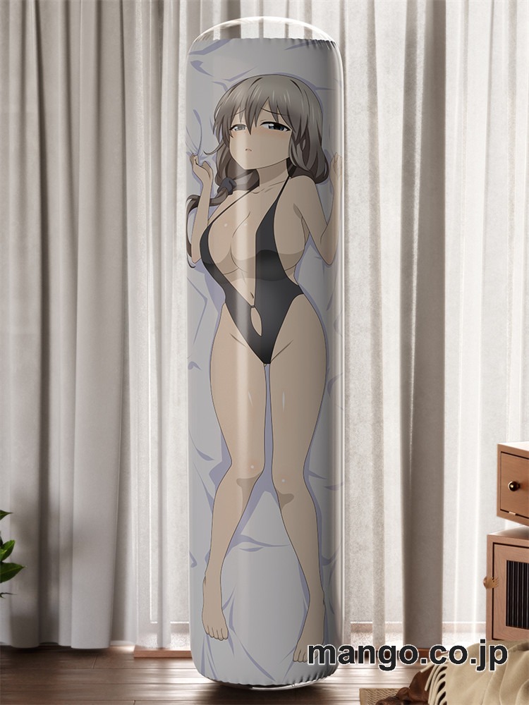 【おきあがりこぼし】アニメ キャラクター 等身大 PVC バランスクッション【宇崎ちゃんは遊びたい！】宇崎月 PVC製 キャラクターグッズ コレクション用 2
