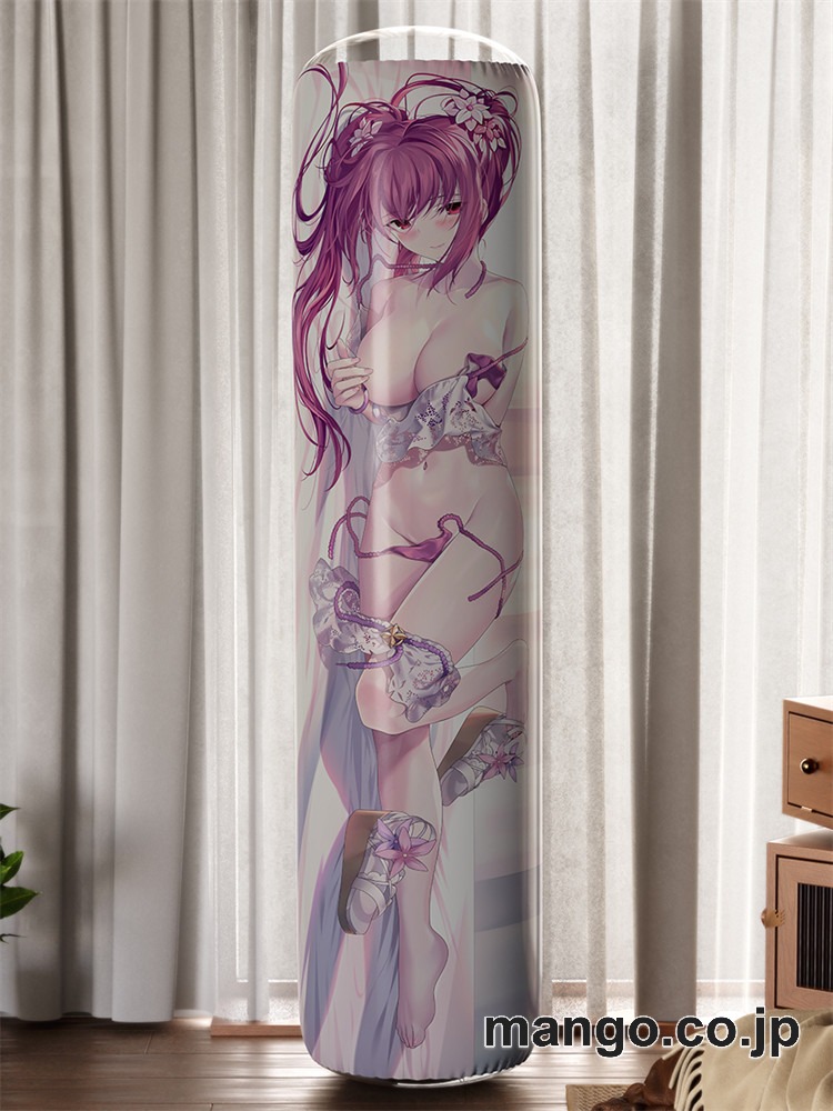 【おきあがりこぼし】アニメ キャラクター 等身大 PVC バランスクッション【FateGrandOrder】水着スカサハ光崎 PVC製 キャラクターグッズ コレクション用