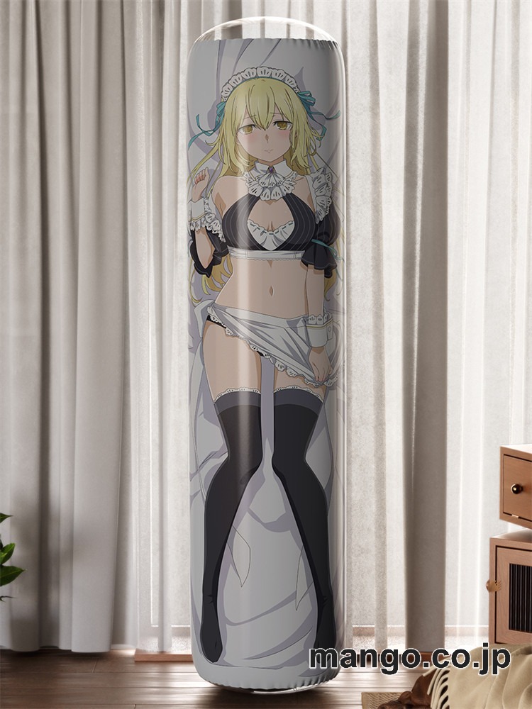 【おきあがりこぼし】アニメ キャラクター 等身大 PVC バランスクッション【ダンジョンに出会いを求めるのは間違っているだろうか】アイズ PVC製 キャラクターグッズ コレクション用 2