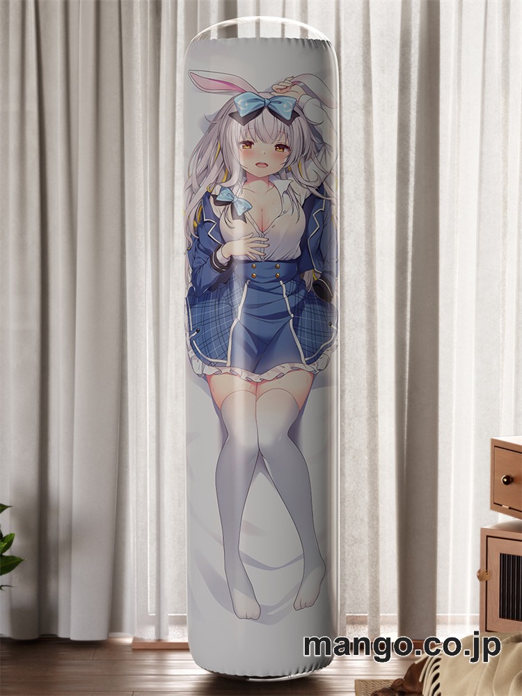 【おきあがりこぼし】アニメ キャラクター 等身大 PVC バランスクッション【バーチャルYoutuber】餅月ひまり PVC製 キャラクターグッズ コレクション用