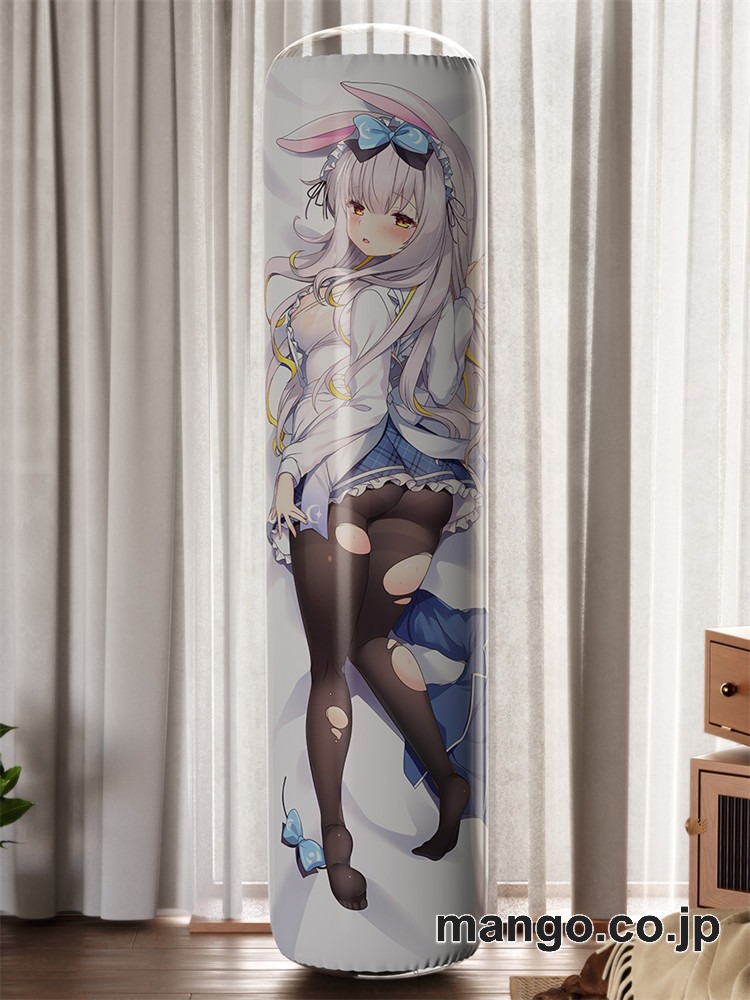 【おきあがりこぼし】アニメ キャラクター 等身大 PVC バランスクッション【バーチャルYoutuber】餅月ひまり PVC製 キャラクターグッズ コレクション用 2