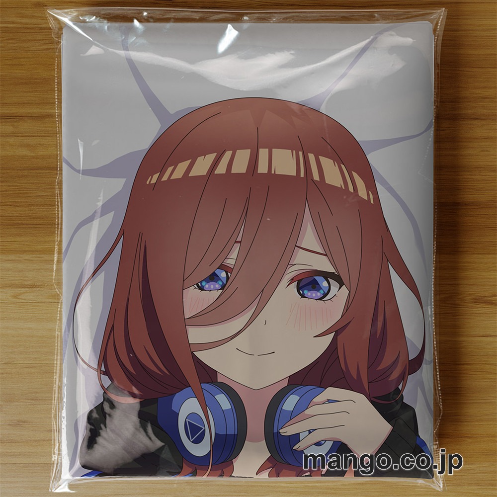 【おきあがりこぼし】アニメ キャラクター 等身大 PVC バランスクッション【五等分の花嫁】中野三玖 PVC製 キャラクターグッズ コレクション用 3
