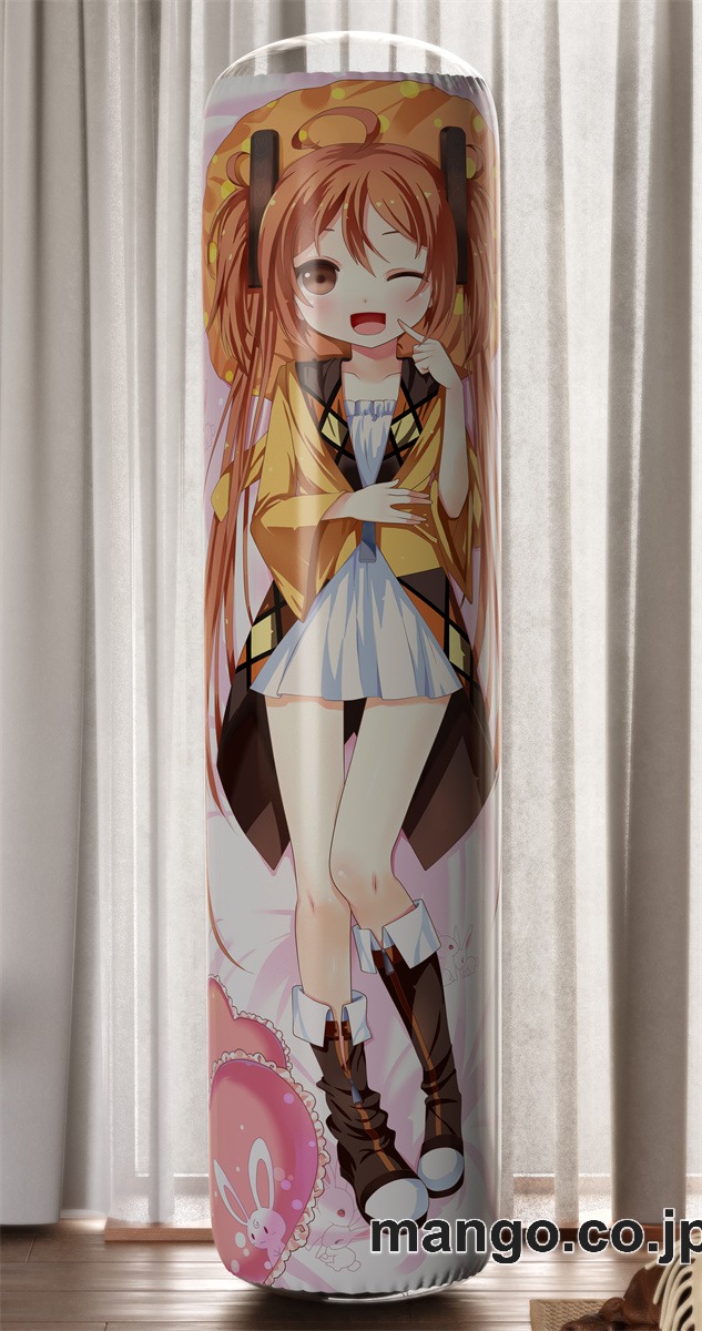 【おきあがりこぼし】アニメ キャラクター 等身大 PVC バランスクッション【ブラック】ブレット 藍原延珠 PVC製 キャラクターグッズ コレクション用
