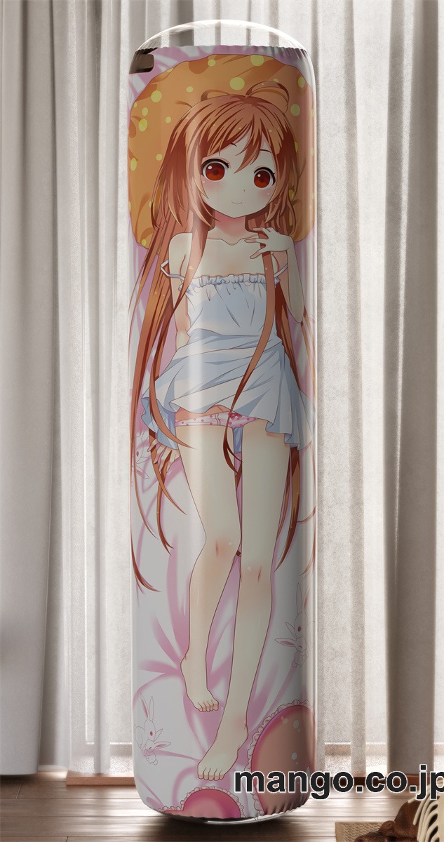 【おきあがりこぼし】アニメ キャラクター 等身大 PVC バランスクッション【ブラック】ブレット 藍原延珠 PVC製 キャラクターグッズ コレクション用 2