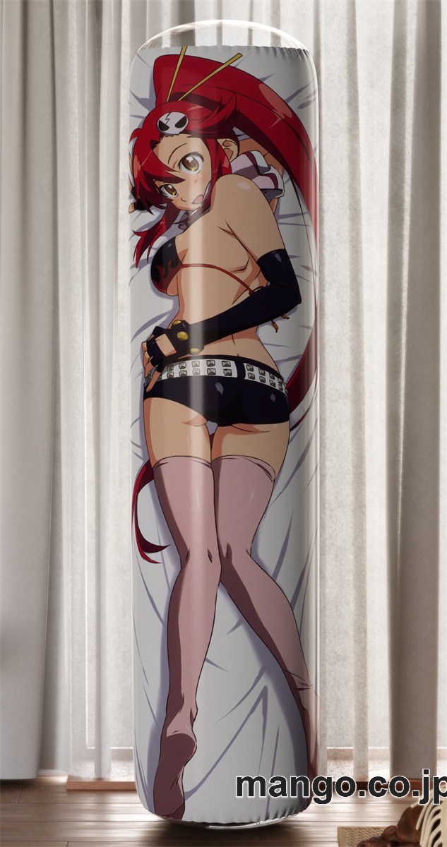【おきあがりこぼし】アニメ キャラクター 等身大 PVC バランスクッション【天元突破グレンラガン】ヨーコ PVC製 キャラクターグッズ コレクション用