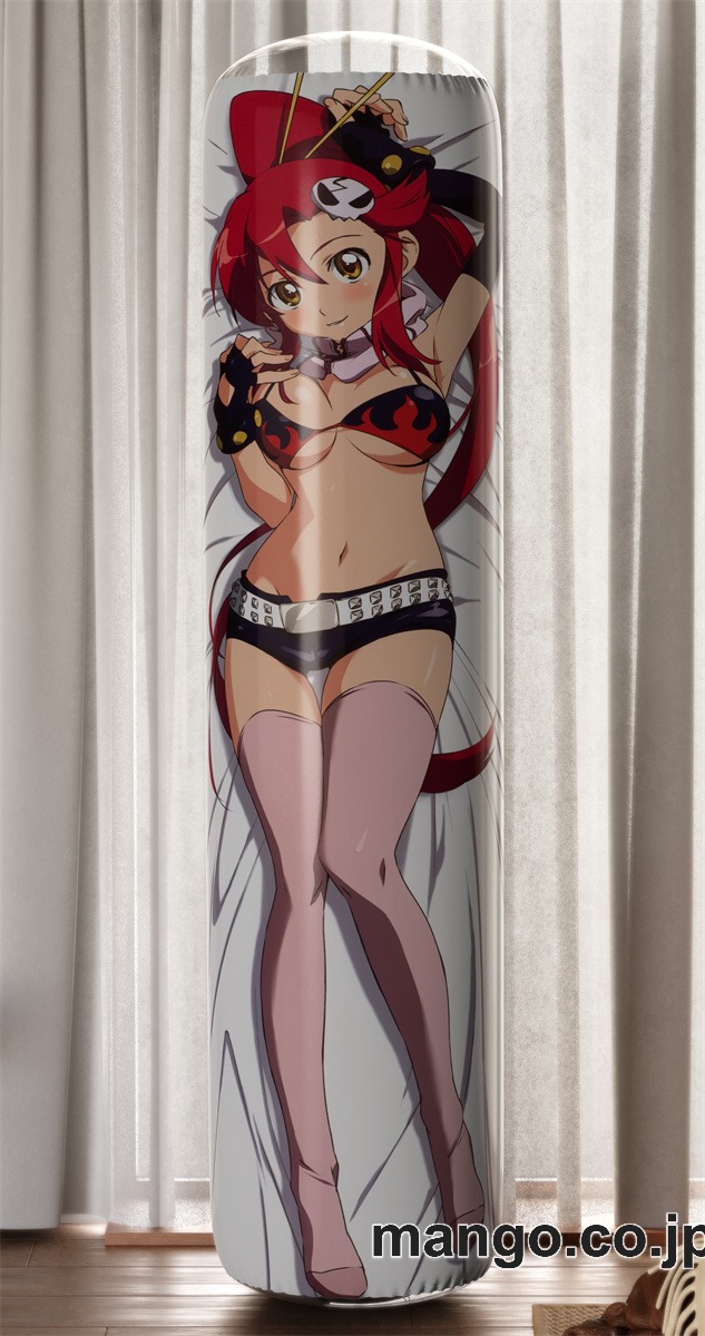 【おきあがりこぼし】アニメ キャラクター 等身大 PVC バランスクッション【天元突破グレンラガン】ヨーコ PVC製 キャラクターグッズ コレクション用 2