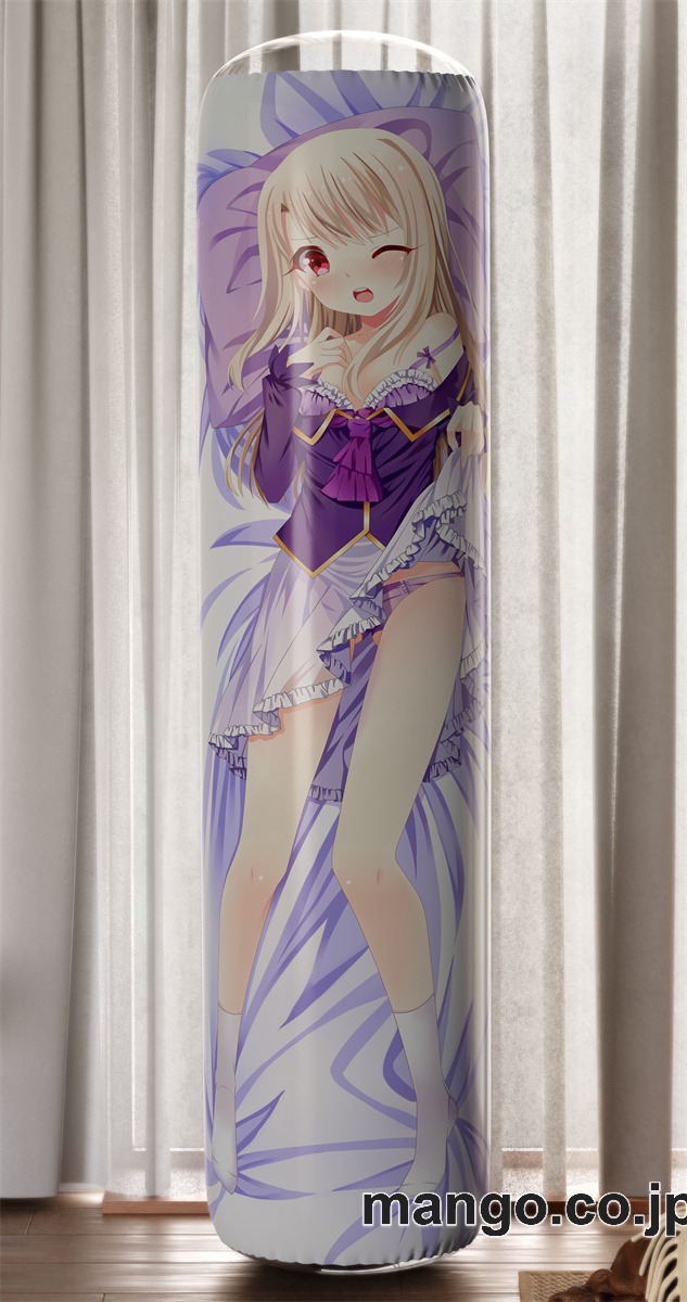 【おきあがりこぼし】アニメ キャラクター 等身大 PVC バランスクッション【Fate／kaleid】liner プリズマ☆イリヤ　イリヤスフィール PVC製 キャラクターグッズ コレクション用 2
