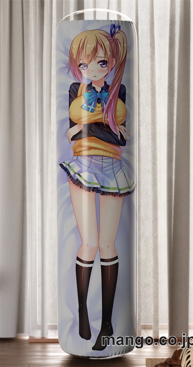【おきあがりこぼし】アニメ キャラクター 等身大 PVC バランスクッション【無彩限のファントム・ワール】かわかみ まい PVC製 キャラクターグッズ コレクション用