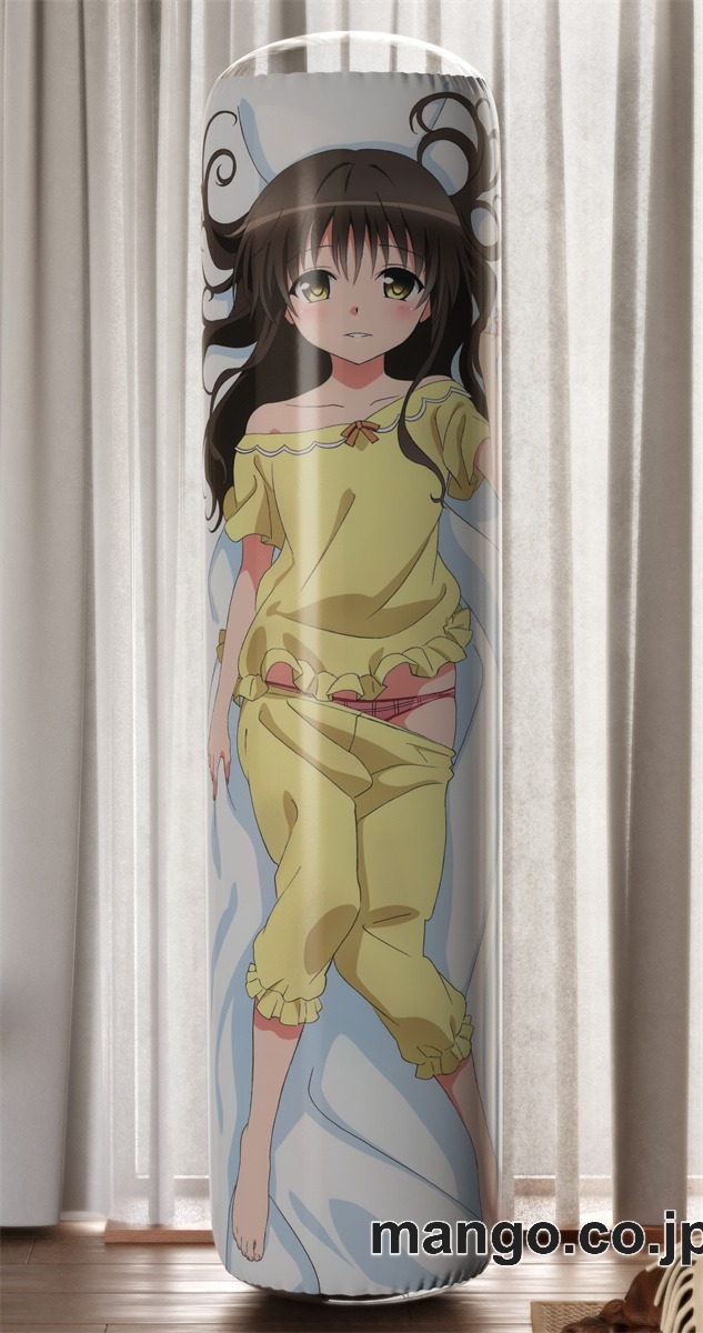 【おきあがりこぼし】アニメ キャラクター 等身大 PVC バランスクッション【To】LOVEる -とらぶる-ゆうき　みかん PVC製 キャラクターグッズ コレクション用 2