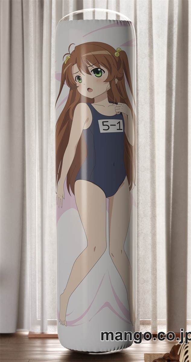 【おきあがりこぼし】アニメ キャラクター 等身大 PVC バランスクッション越谷小鞠スムース PVC製 キャラクターグッズ コレクション用 2