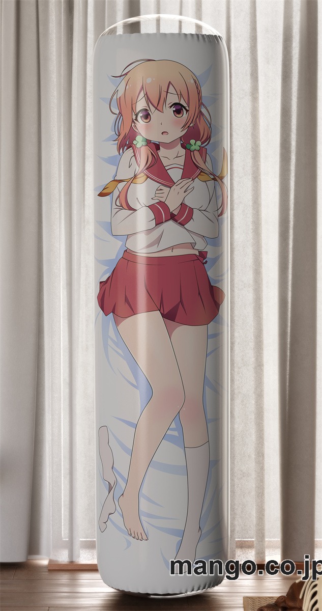 【おきあがりこぼし】アニメ キャラクター 等身大 PVC バランスクッション【ひなこのーと】桜木ひな子 PVC製 キャラクターグッズ コレクション用