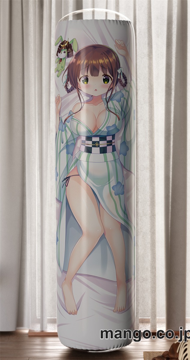 【おきあがりこぼし】アニメ キャラクター 等身大 PVC バランスクッション千夜ちゃん抱き＆そい寝 PVC製 キャラクターグッズ コレクション用