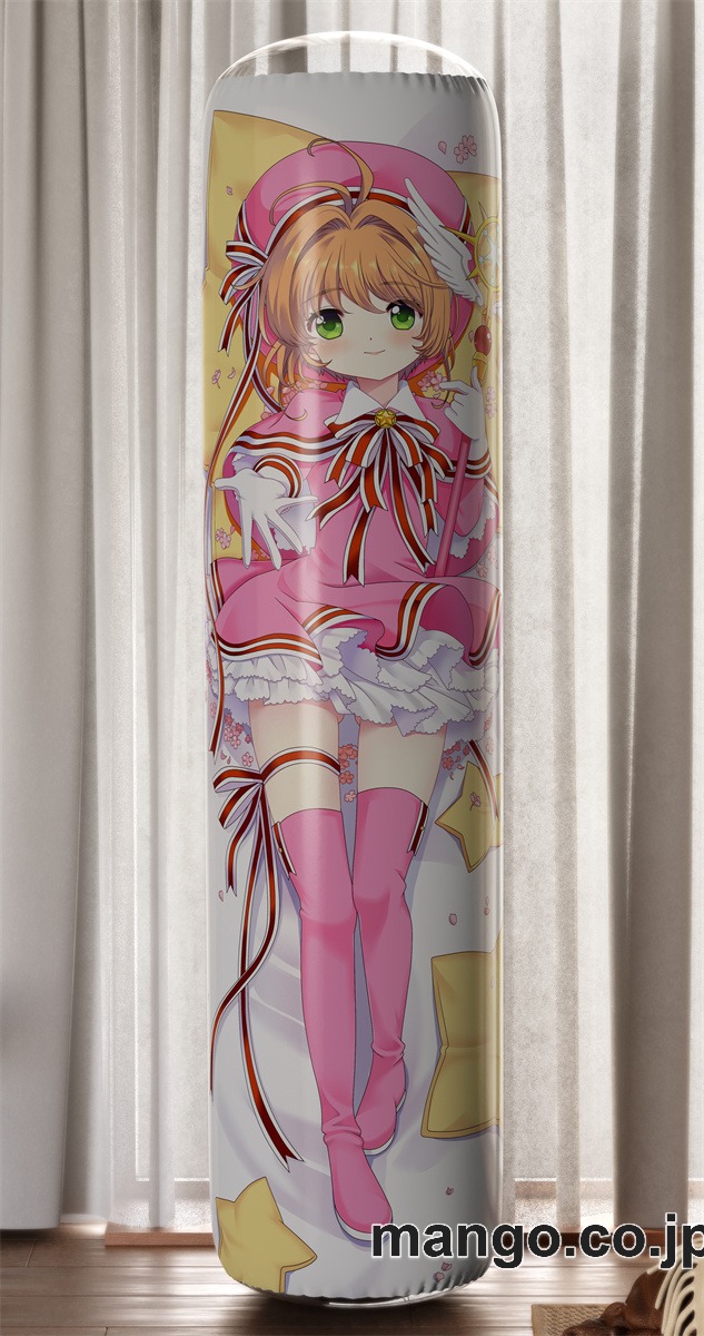 【おきあがりこぼし】アニメ キャラクター 等身大 PVC バランスクッション【カードキャプターさくら】木之本 桜 PVC製 キャラクターグッズ コレクション用