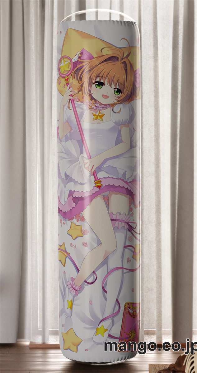 【おきあがりこぼし】アニメ キャラクター 等身大 PVC バランスクッション【カードキャプターさくら】木之本 桜 PVC製 キャラクターグッズ コレクション用 2