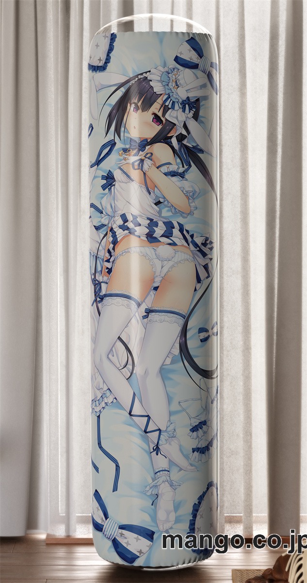 【おきあがりこぼし】アニメ キャラクター 等身大 PVC バランスクッションまいてつ早瀬ふかみ白兎ドレスver PVC製 キャラクターグッズ コレクション用