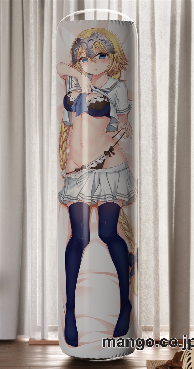 【おきあがりこぼし】アニメ キャラクター 等身大 PVC バランスクッション【FGO】ジャンヌ・ダルク ドレス姿 PVC製 キャラクターグッズ コレクション用 2
