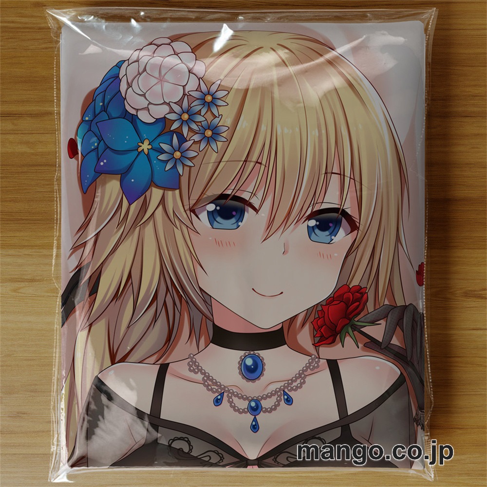 【おきあがりこぼし】アニメ キャラクター 等身大 PVC バランスクッション【FGO】ジャンヌ・ダルク ドレス姿 PVC製 キャラクターグッズ コレクション用 3