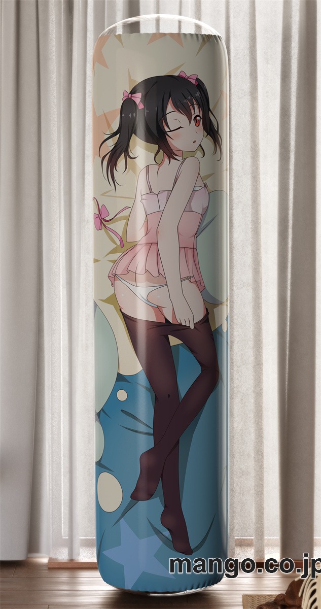 【おきあがりこぼし】アニメ キャラクター 等身大 PVC バランスクッション【ラブライブ！】矢澤にこ PVC製 キャラクターグッズ コレクション用 2