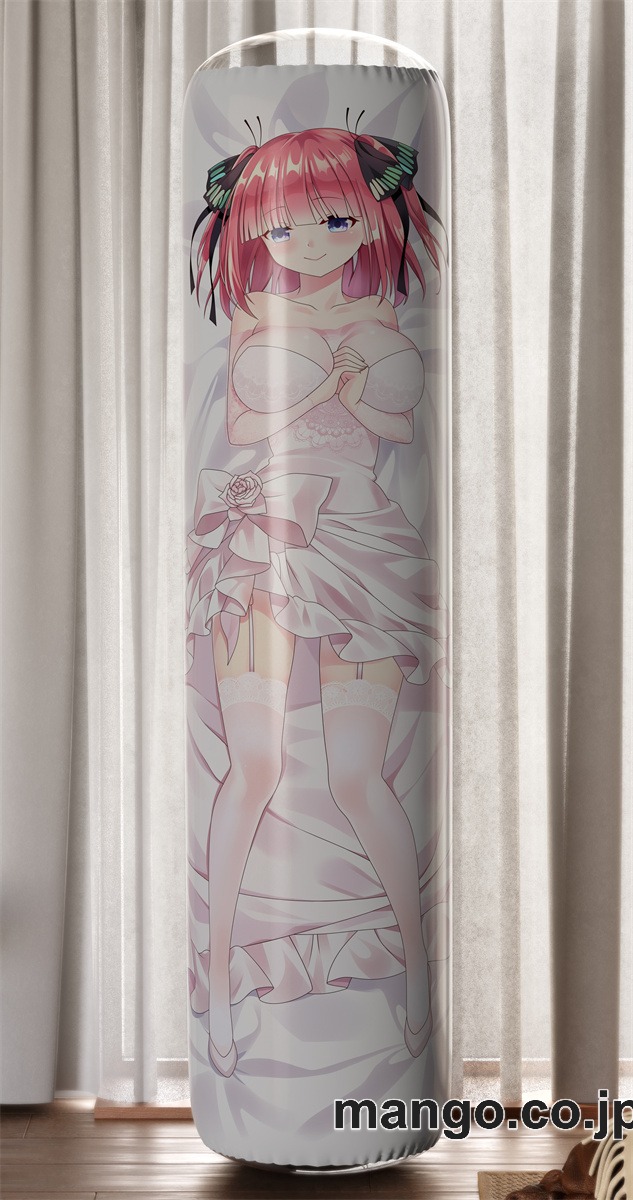 【おきあがりこぼし】アニメ キャラクター 等身大 PVC バランスクッション【五等分の花嫁】中野二乃 PVC製 キャラクターグッズ コレクション用 2