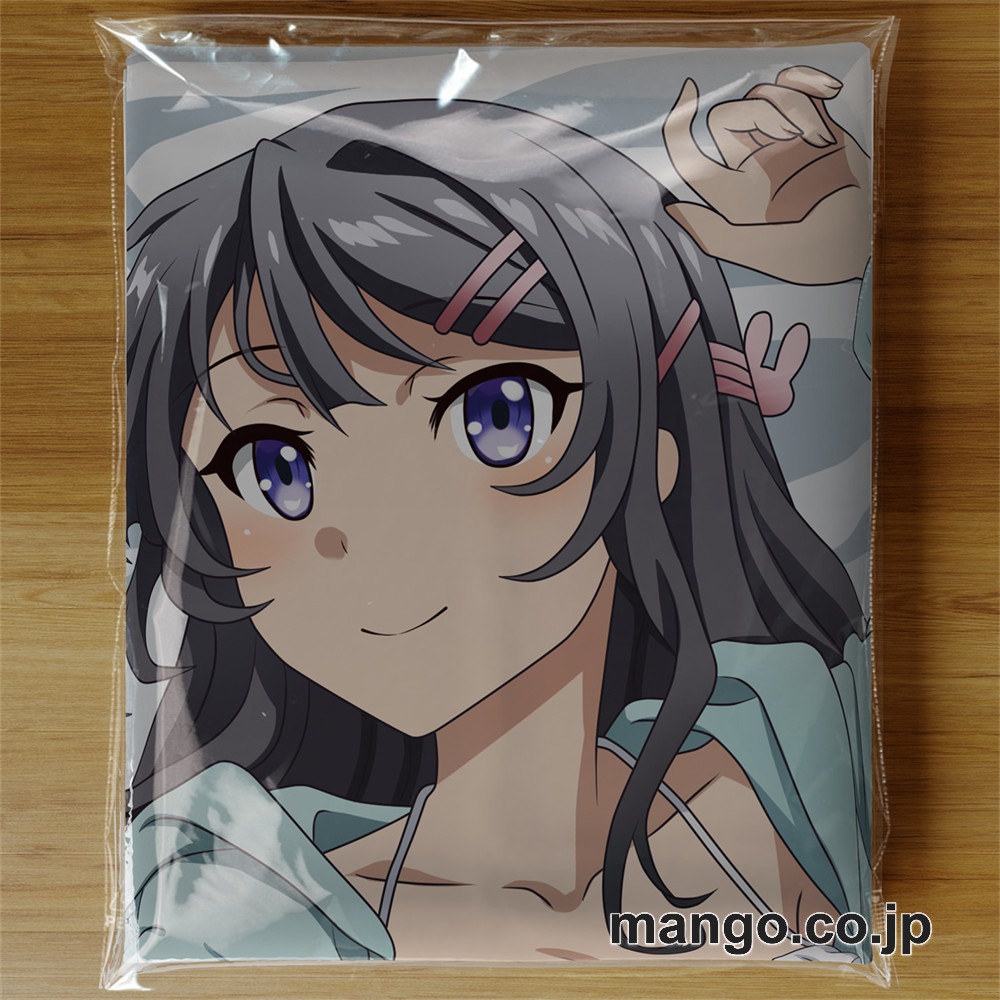 【おきあがりこぼし】アニメ キャラクター 等身大 PVC バランスクッション【青春ブタ野郎はバニーガール先輩の夢を見ない】桜島麻衣 PVC製 キャラクターグッズ コレクション用 3