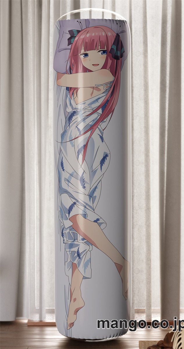 【おきあがりこぼし】アニメ キャラクター 等身大 PVC バランスクッション【五等分の花嫁】中野二乃 PVC製 キャラクターグッズ コレクション用 2