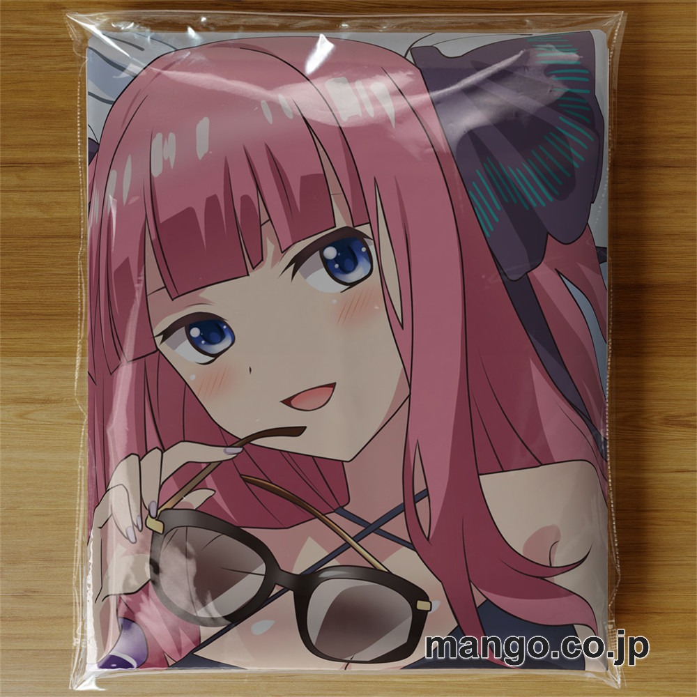 【おきあがりこぼし】アニメ キャラクター 等身大 PVC バランスクッション【五等分の花嫁】中野二乃 PVC製 キャラクターグッズ コレクション用 3