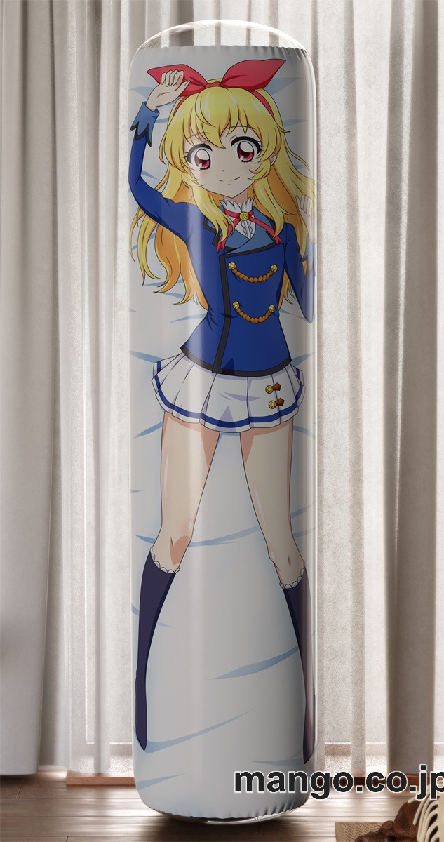 【おきあがりこぼし】アニメ キャラクター 等身大 PVC バランスクッション【アイカツ!】星宮いちご PVC製 キャラクターグッズ コレクション用