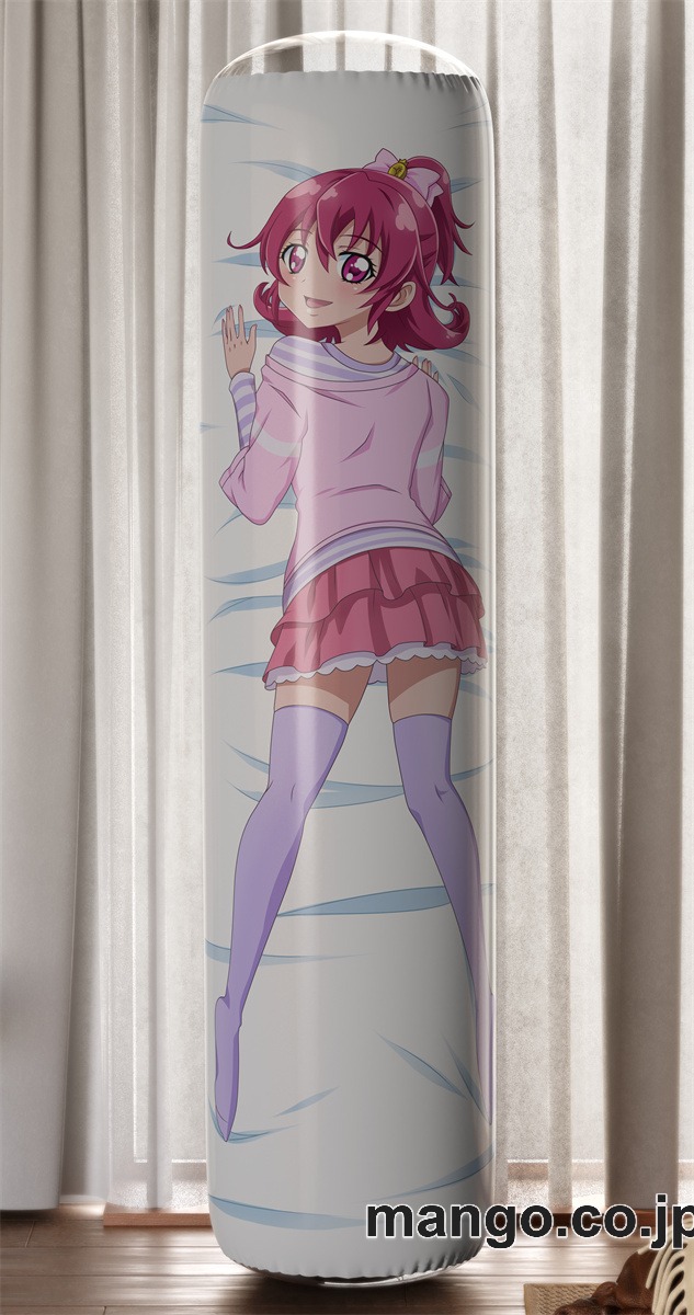 【おきあがりこぼし】アニメ キャラクター 等身大 PVC バランスクッション【ドキドキ！プリキュア】相田マナキュアハート PVC製 キャラクターグッズ コレクション用