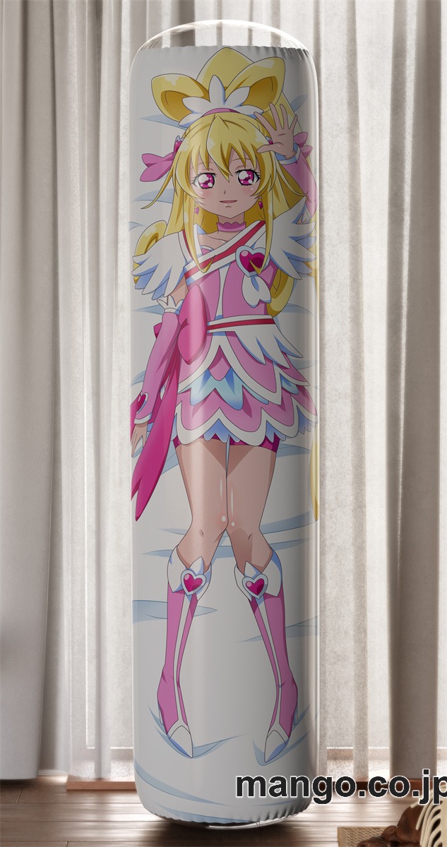 【おきあがりこぼし】アニメ キャラクター 等身大 PVC バランスクッション【ドキドキ！プリキュア】相田マナキュアハート PVC製 キャラクターグッズ コレクション用 2