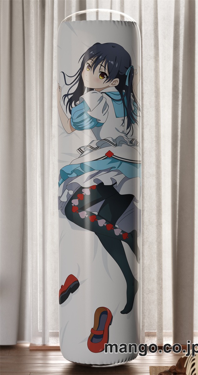 【おきあがりこぼし】アニメ キャラクター 等身大 PVC バランスクッション【HELLO WORLD】一行瑠璃 PVC製 キャラクターグッズ コレクション用 2