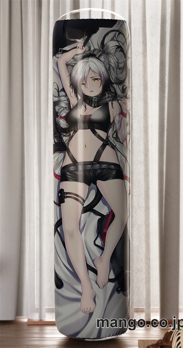 【おきあがりこぼし】アニメ キャラクター 等身大 PVC バランスクッション【アークナイツ】シュヴァルツ PVC製 キャラクターグッズ コレクション用