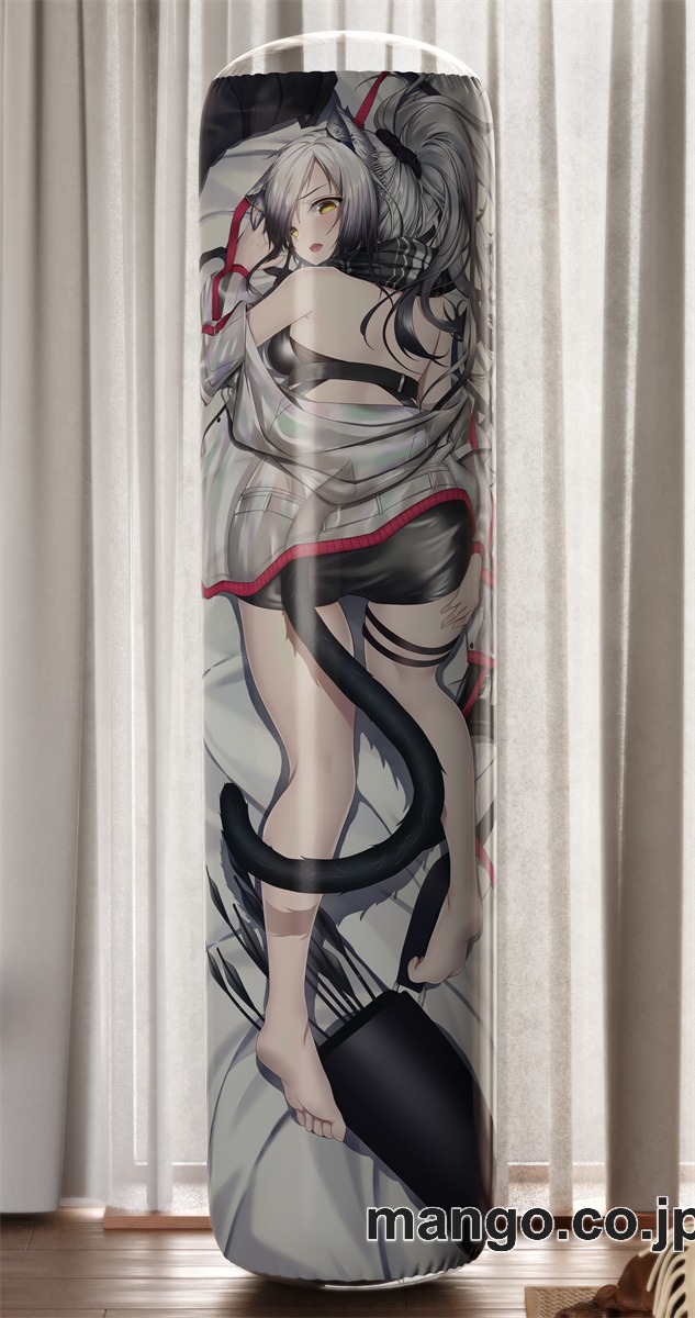 【おきあがりこぼし】アニメ キャラクター 等身大 PVC バランスクッション【アークナイツ】シュヴァルツ PVC製 キャラクターグッズ コレクション用 2
