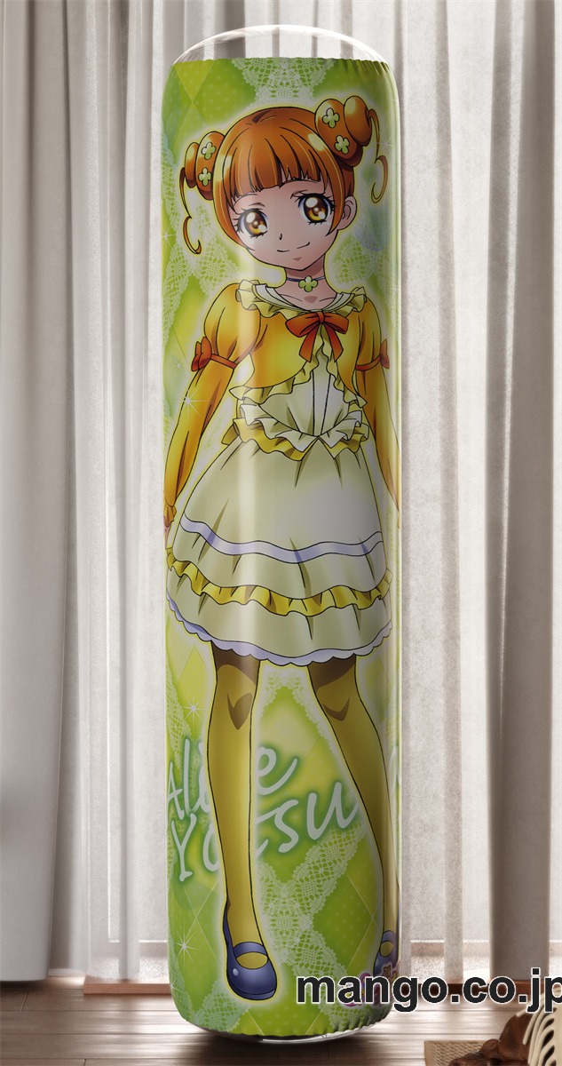【おきあがりこぼし】アニメ キャラクター 等身大 PVC バランスクッションドキドキ！プリキュア四葉ありす&菱川六花 PVC製 キャラクターグッズ コレクション用