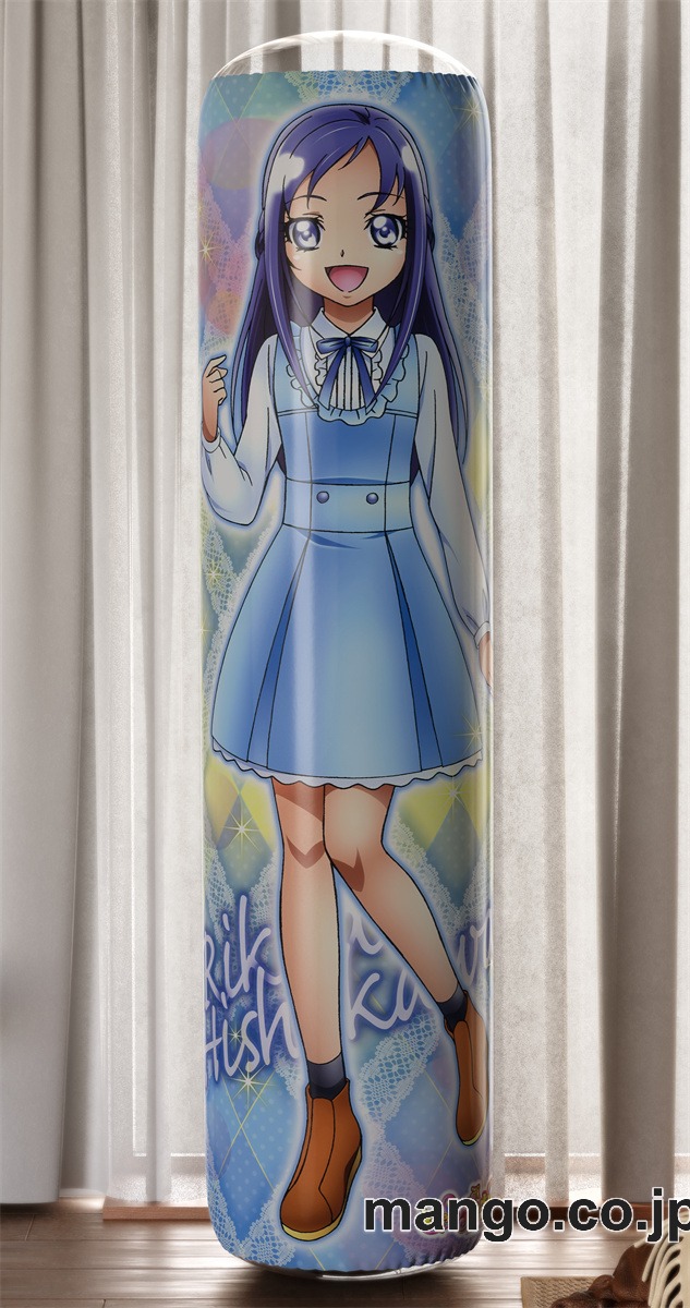 【おきあがりこぼし】アニメ キャラクター 等身大 PVC バランスクッションドキドキ！プリキュア四葉ありす&菱川六花 PVC製 キャラクターグッズ コレクション用 2