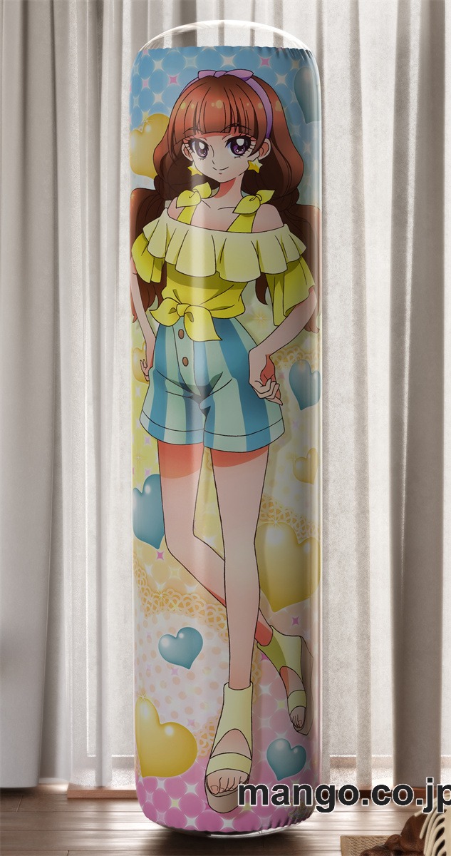 【おきあがりこぼし】アニメ キャラクター 等身大 PVC バランスクッション【Ｇｏ！プリンセスプリキュア】天ノ川きらら PVC製 キャラクターグッズ コレクション用