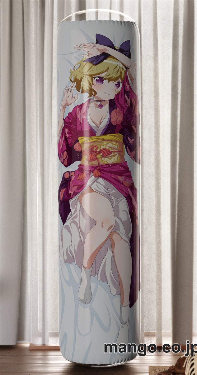 【おきあがりこぼし】アニメ キャラクター 等身大 PVC バランスクッション【となりの吸血鬼さん】エリー PVC製 キャラクターグッズ コレクション用