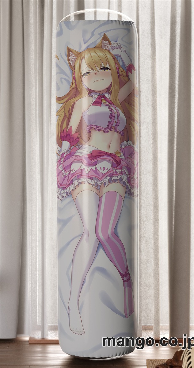 【おきあがりこぼし】アニメ キャラクター 等身大 PVC バランスクッション【バーチャルYoutuber】猫房みけ PVC製 キャラクターグッズ コレクション用 2