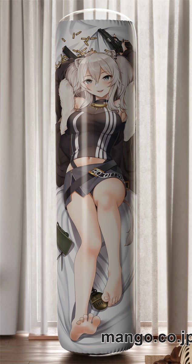 【おきあがりこぼし】アニメ キャラクター 等身大 PVC バランスクッション【バーチャルYoutuber】獅白ぼたん PVC製 キャラクターグッズ コレクション用