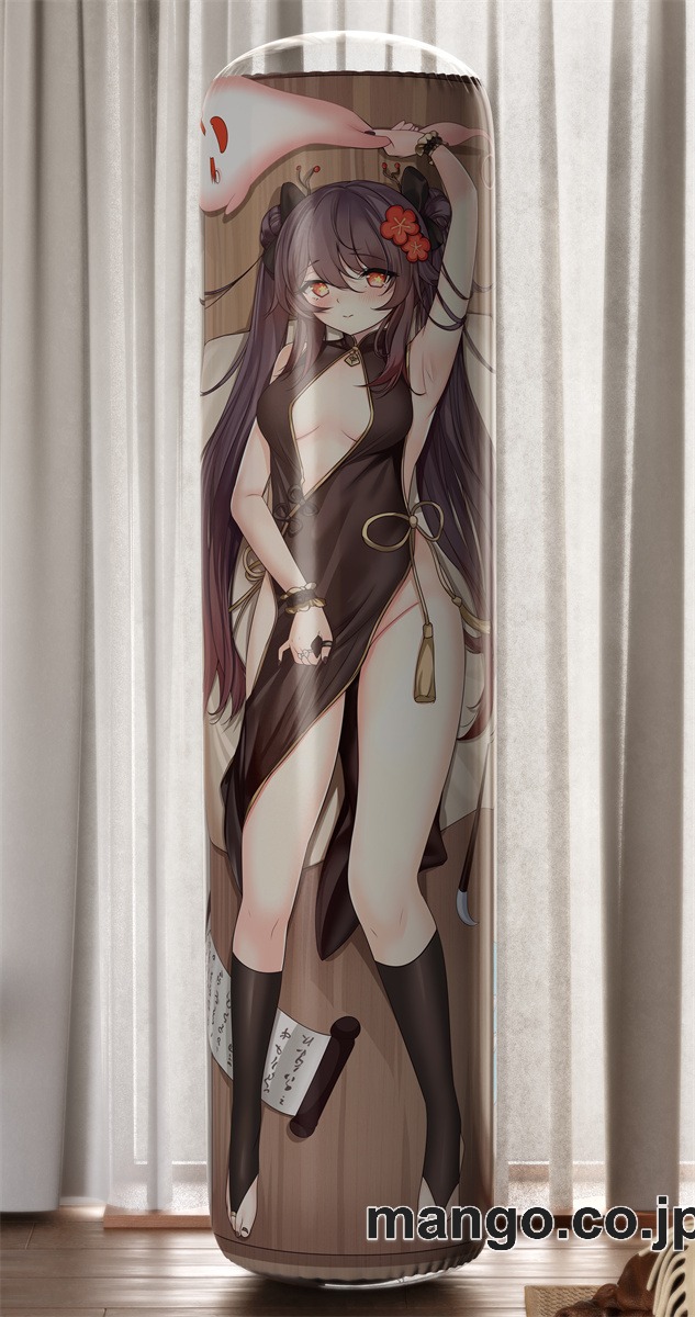 【おきあがりこぼし】アニメ キャラクター 等身大 PVC バランスクッション【原神】胡桃 PVC製 キャラクターグッズ コレクション用