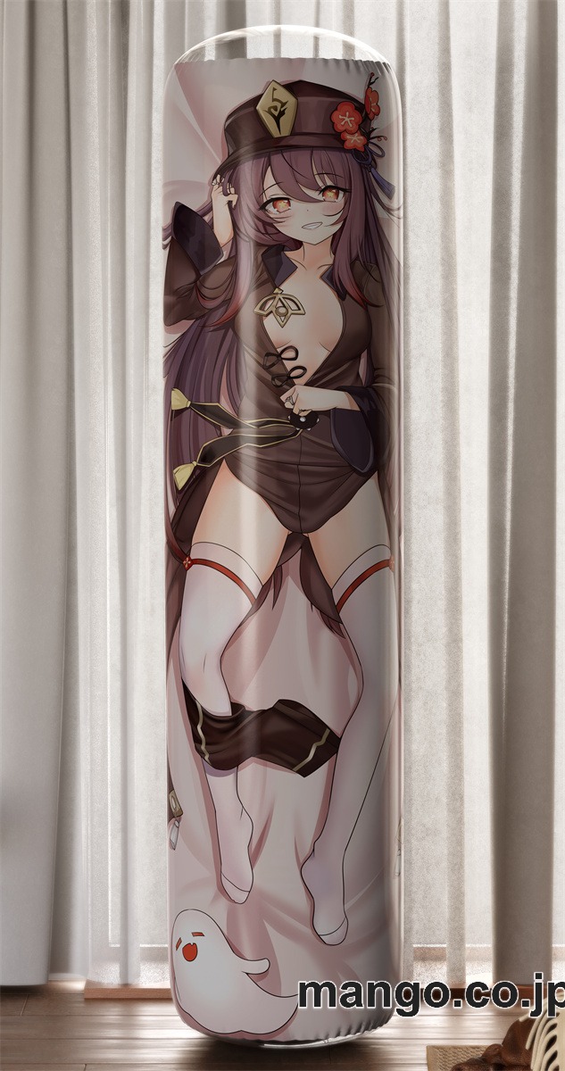【おきあがりこぼし】アニメ キャラクター 等身大 PVC バランスクッション【原神】胡桃 PVC製 キャラクターグッズ コレクション用 2