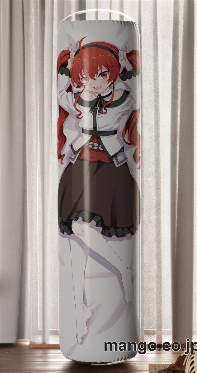 【おきあがりこぼし】アニメ キャラクター 等身大 PVC バランスクッション【無職転生】エリス・ボレアス・グレイラット PVC製 キャラクターグッズ コレクション用