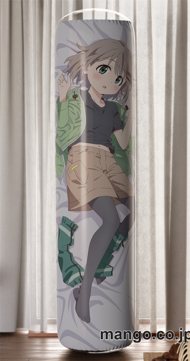 【おきあがりこぼし】アニメ キャラクター 等身大 PVC バランスクッション【ヤマノススメ】雪村あおい PVC製 キャラクターグッズ コレクション用 2