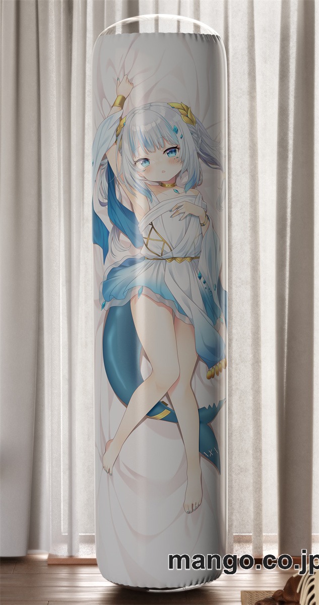 【おきあがりこぼし】アニメ キャラクター 等身大 PVC バランスクッション【バーチャルYoutuber】がうるぐら01 PVC製 キャラクターグッズ コレクション用