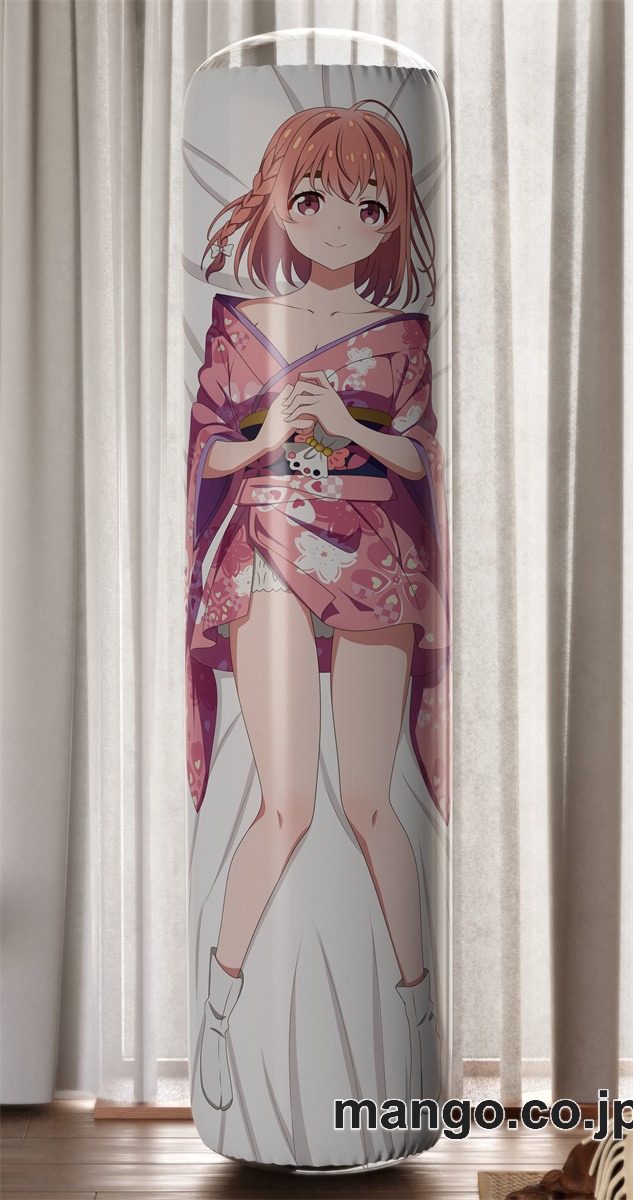 【おきあがりこぼし】アニメ キャラクター 等身大 PVC バランスクッション【彼女、お借りします】桜沢墨 PVC製 キャラクターグッズ コレクション用