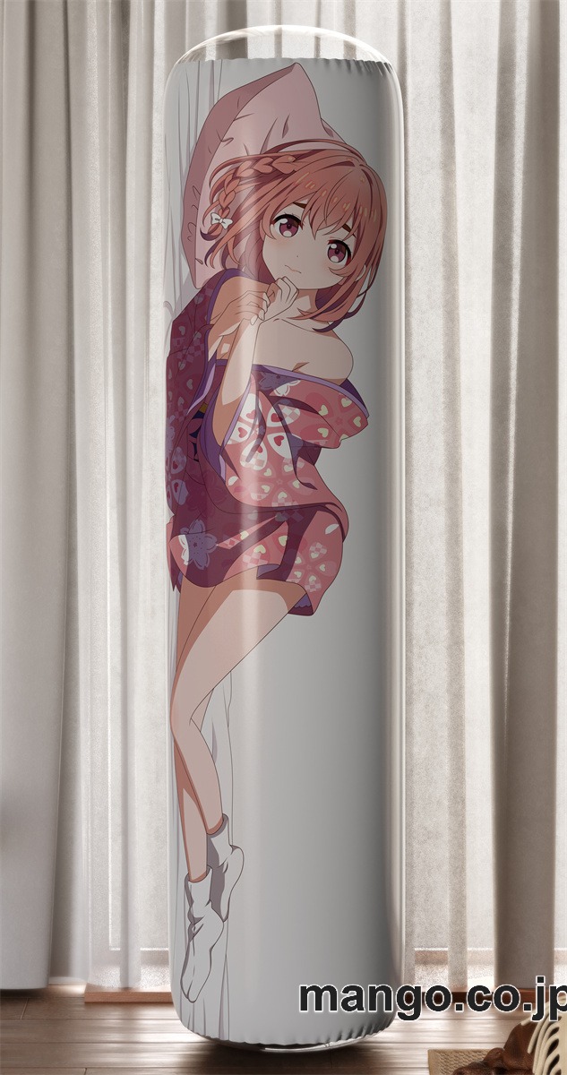【おきあがりこぼし】アニメ キャラクター 等身大 PVC バランスクッション【彼女、お借りします】桜沢墨 PVC製 キャラクターグッズ コレクション用 2