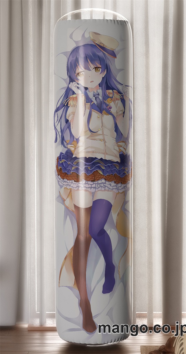 【おきあがりこぼし】アニメ キャラクター 等身大 PVC バランスクッション【ラブライブ!】School idol project 園田海未 PVC製 キャラクターグッズ コレクション用