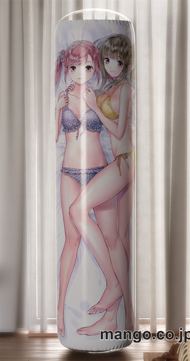 【おきあがりこぼし】アニメ キャラクター 等身大 PVC バランスクッション【BLUE】REFLECTION 幻に舞う少女の剣 井上千紘 菅本しほり 司城来夢 PVC製 キャラクターグッズ コレクション用