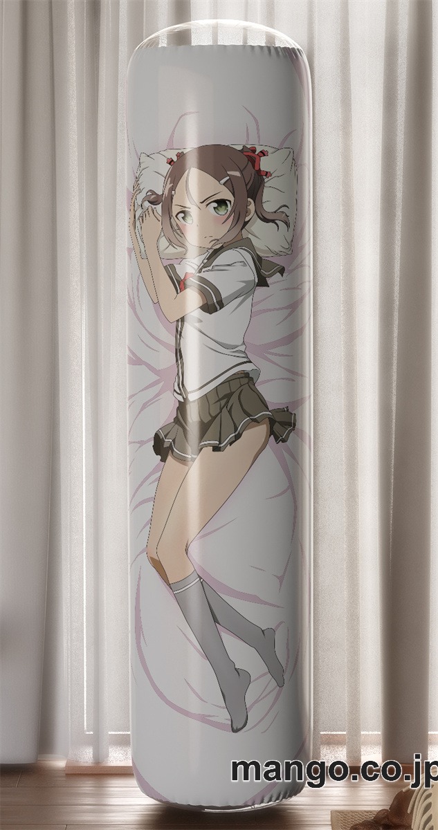 【おきあがりこぼし】アニメ キャラクター 等身大 PVC バランスクッション【結城友奈は勇者である】三好夏凛 PVC製 キャラクターグッズ コレクション用 2