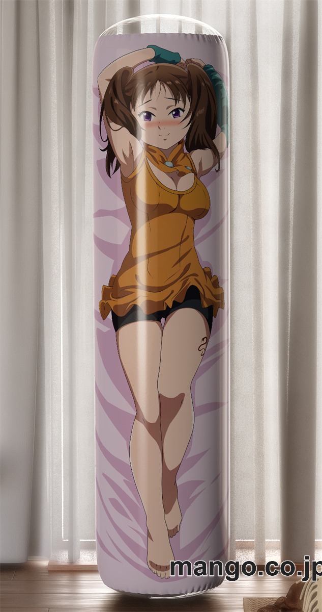 【おきあがりこぼし】アニメ キャラクター 等身大 PVC バランスクッション【七つの大罪】戒めの復活 もふっと PVC製 キャラクターグッズ コレクション用